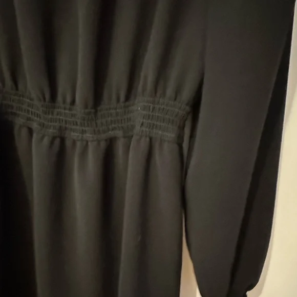 Sézane Augustine dress, black, size 44 - Picture 5 of 8